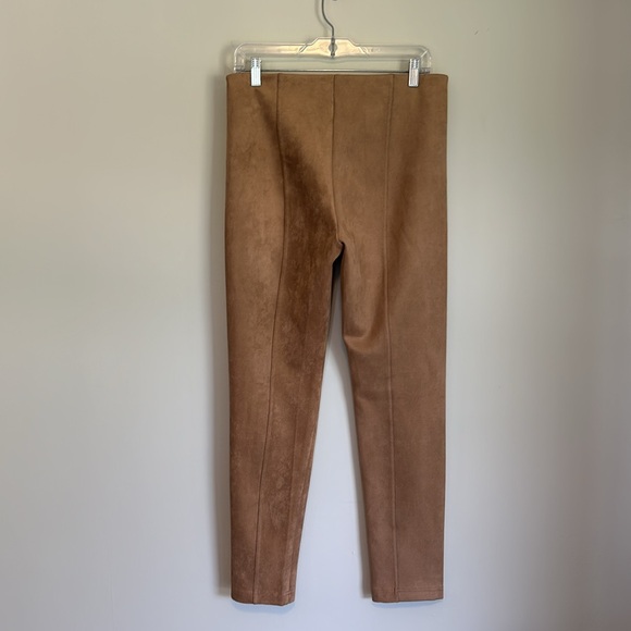 Soft velour brown/tan pant - Picture 4 of 7
